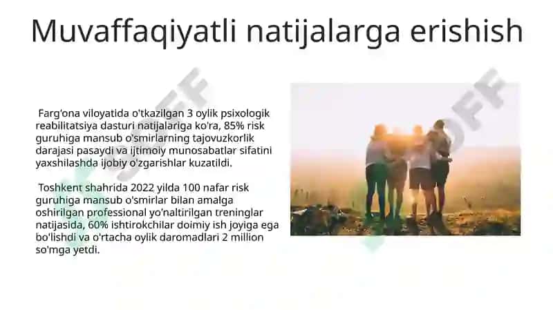 Xavf guruhiga kiruvchi ŏsmirlar bilan ishlash 5