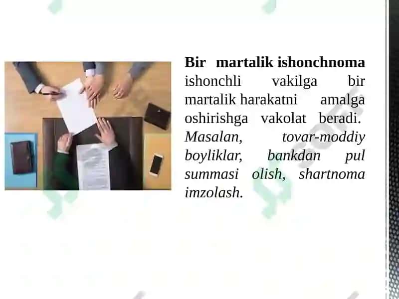Ishonchnoma va dalolatnama 5