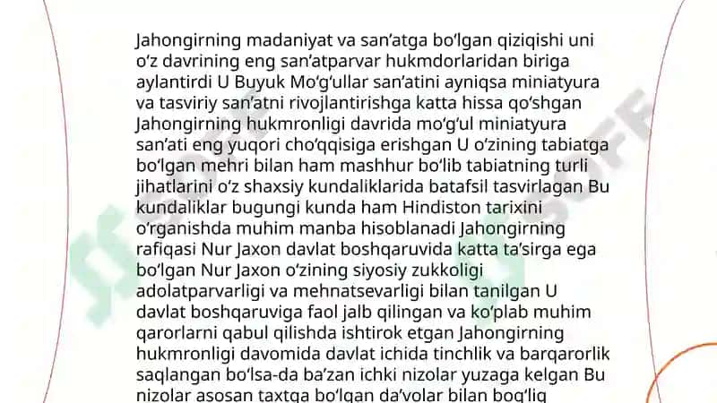 XVI-XVII asrlar Hindiston: Boburiylar imperiyasining kengayishi 5