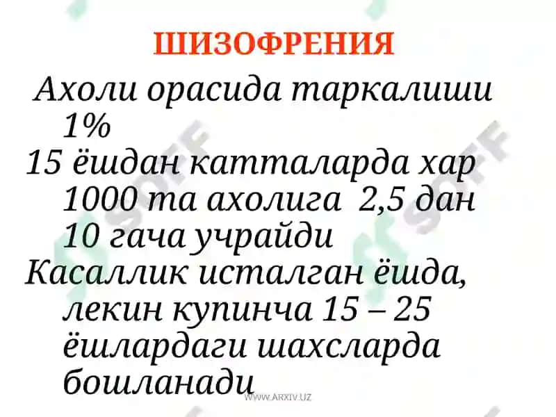 Шизофрения 5