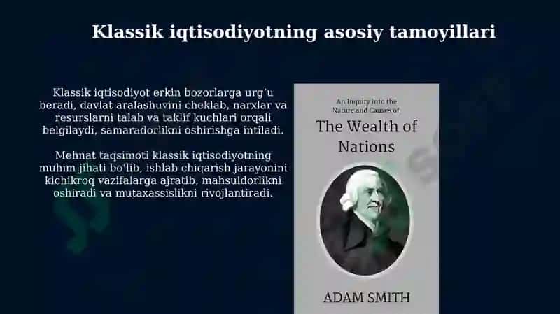 Adam Smit va hozirgi zamon 5