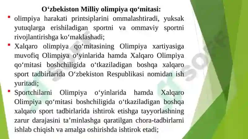 O‘zbekistonda olimpiya harakatining rivojlanishi 5