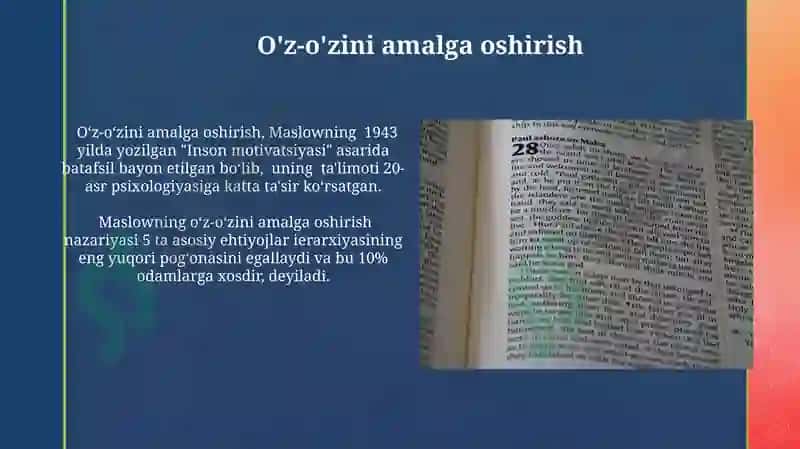 Xavfsizlik ehtiyojlari 5
