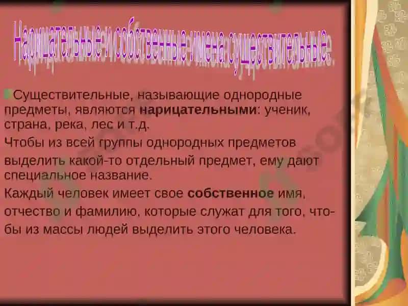 Имя существительное 5