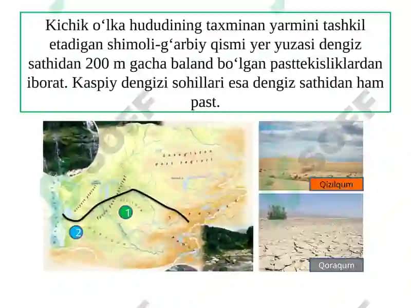 O‘RTA OSIYONING KICHIK O‘LKALARIVA TABIIY RAYONLARI 5