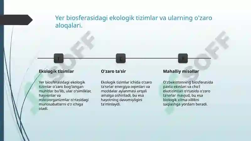 Yerning biosfera qobigʻini tuzilishi 5