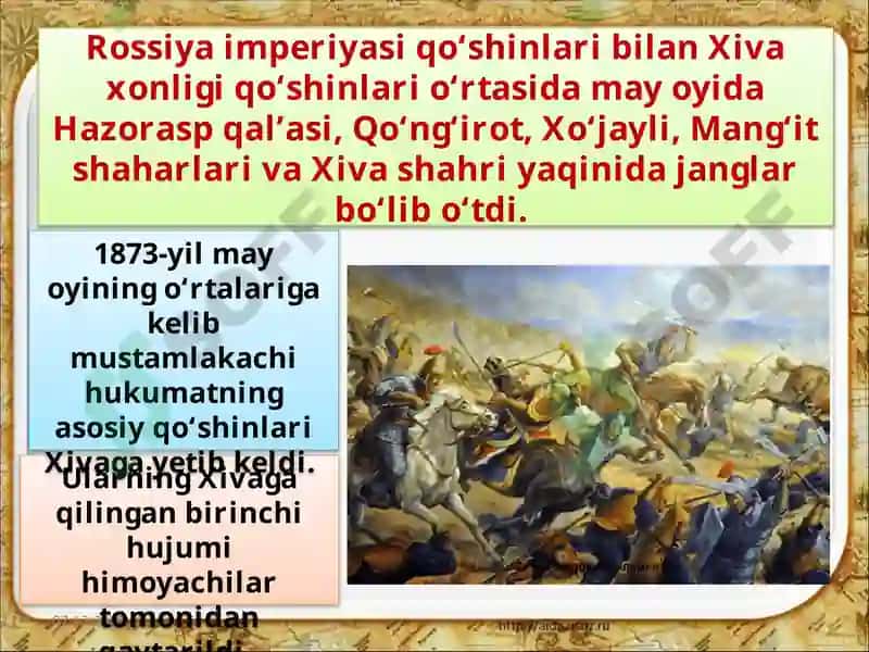 Xiva xonligi va Rossiya imperiyasi 5