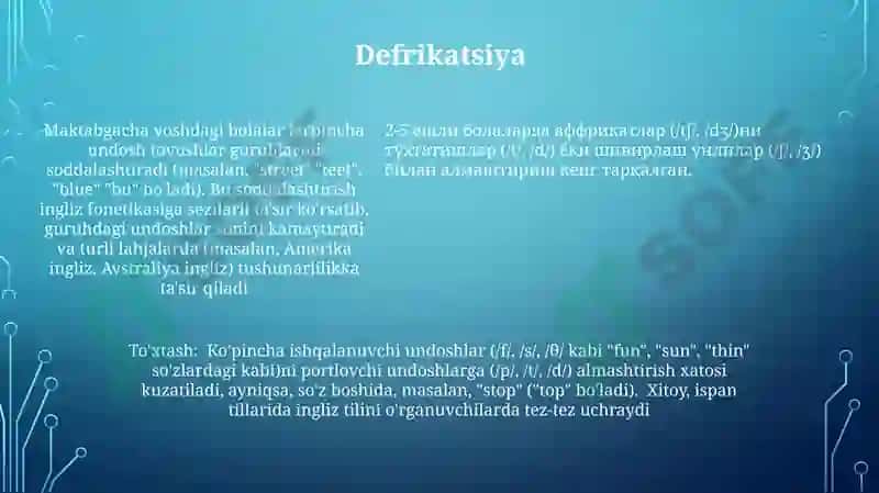 Odatiy fonetik xatolar 5