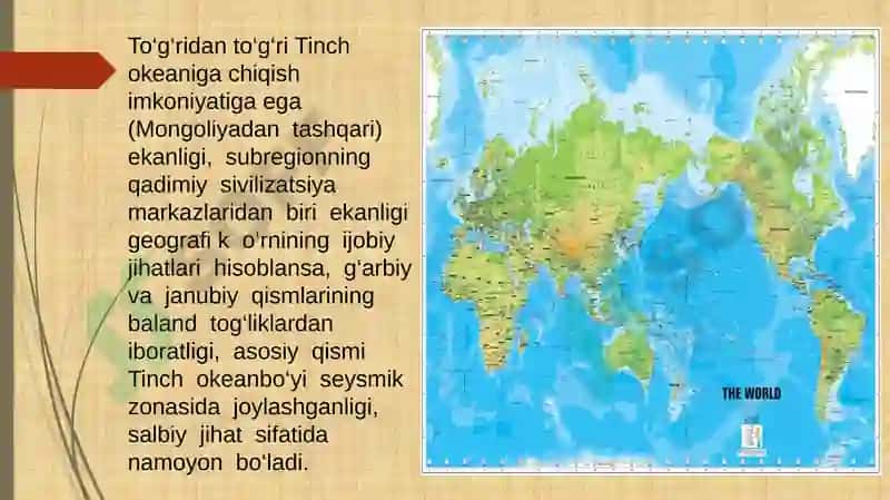 Sharqiy Osiyo Subregioni 5