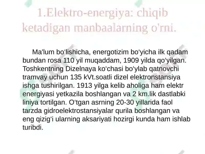 ENERGIYA qayta tiklanadigan manbalarini topish 5