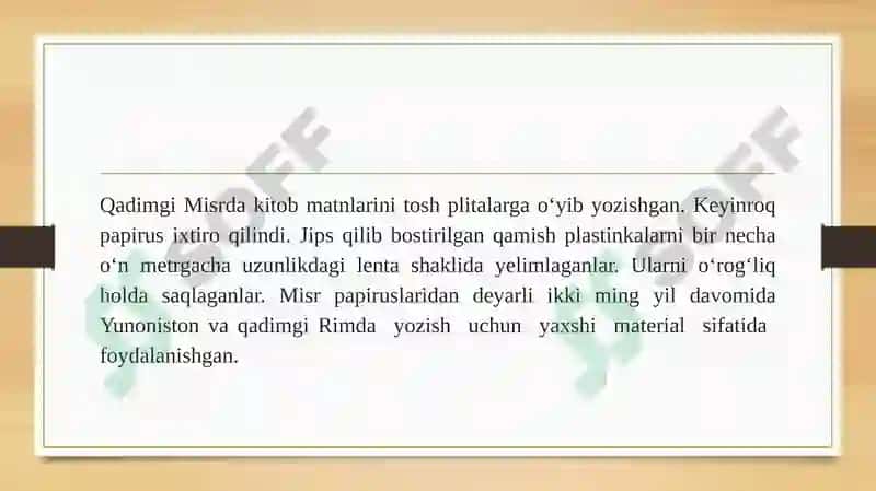 Kitob apparati bilan ishlash 5