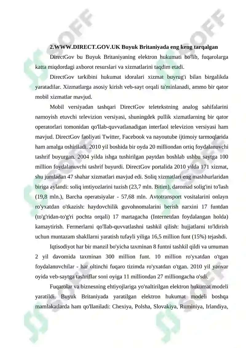 Buyuk Britaniyaning elektron boshqaruv tizimi 5