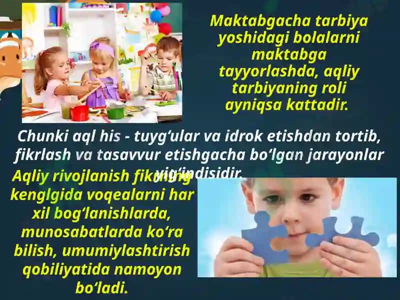 Aqliy tarbiya va ta’lim 5