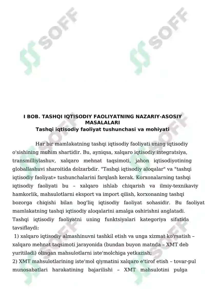Tashqi iqtisodiy faoliyat turlari va banklar 5