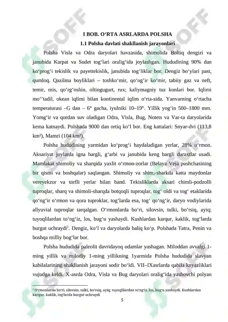 “Oʻrta asrlarda Polsha” 5