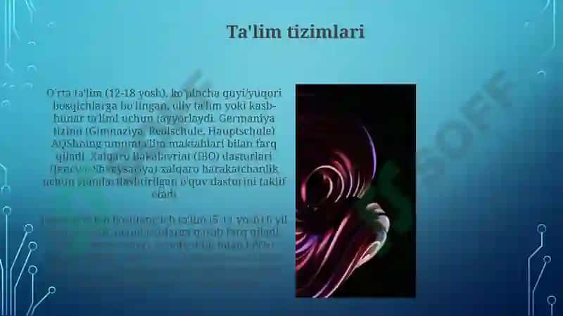 Umumiy qadriyatlar va e'tiqodlar 5