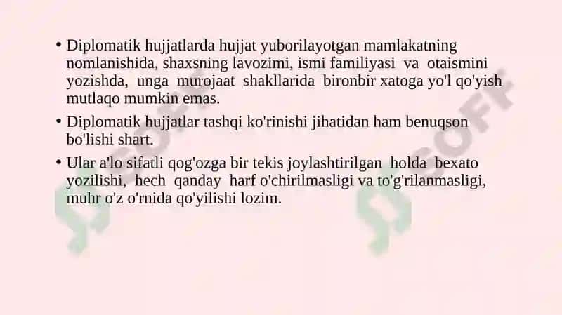 Diplomatik yozishmalar 5