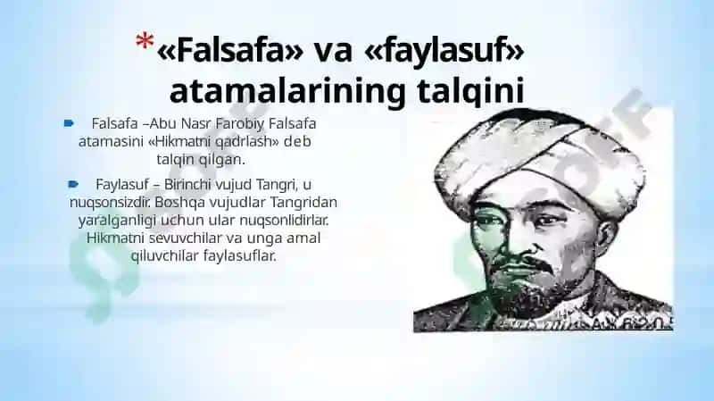 FALSAFANING FAN VA DUNYOQARASHI DOIR MOHIYATI 5