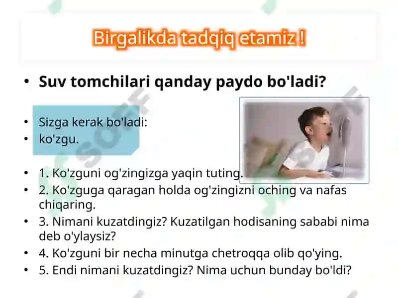 Bug‘lanish va kondensatsiya 5