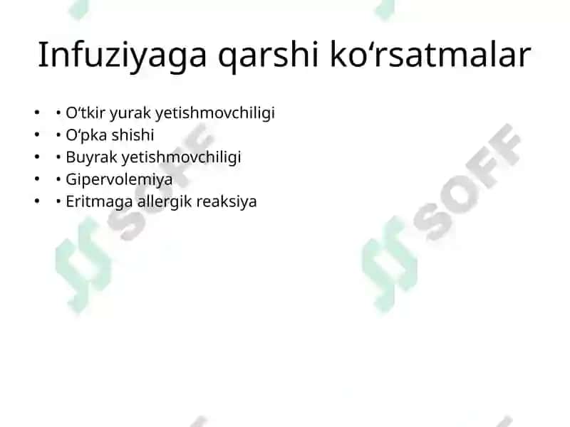 Infuziya va Transfuziya 5