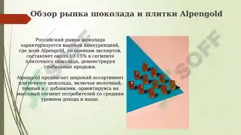 Шоколад Alpen Gold Tile 5
