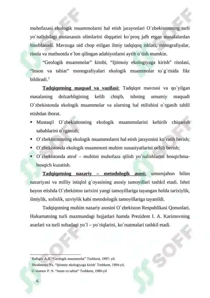 Ekologik muammolar va ularning hal etilishi 5