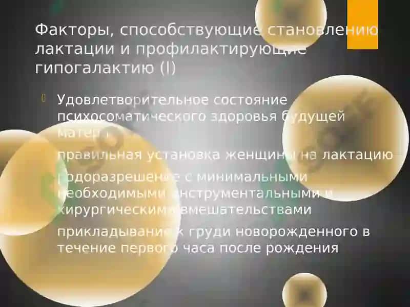 Гипогалактия 6