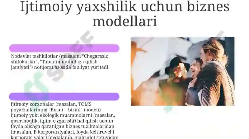 Ijtimoiy ta'sir va foyda o'lchovi 6