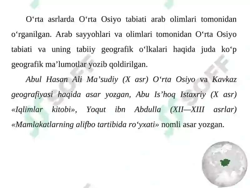 O‘rta Osiyo tarixi 6