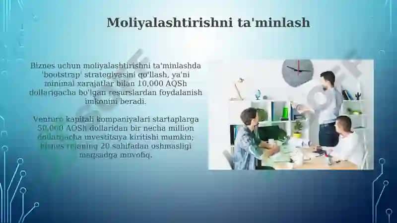 Korxonani qanday tashkil qilish kerak 6