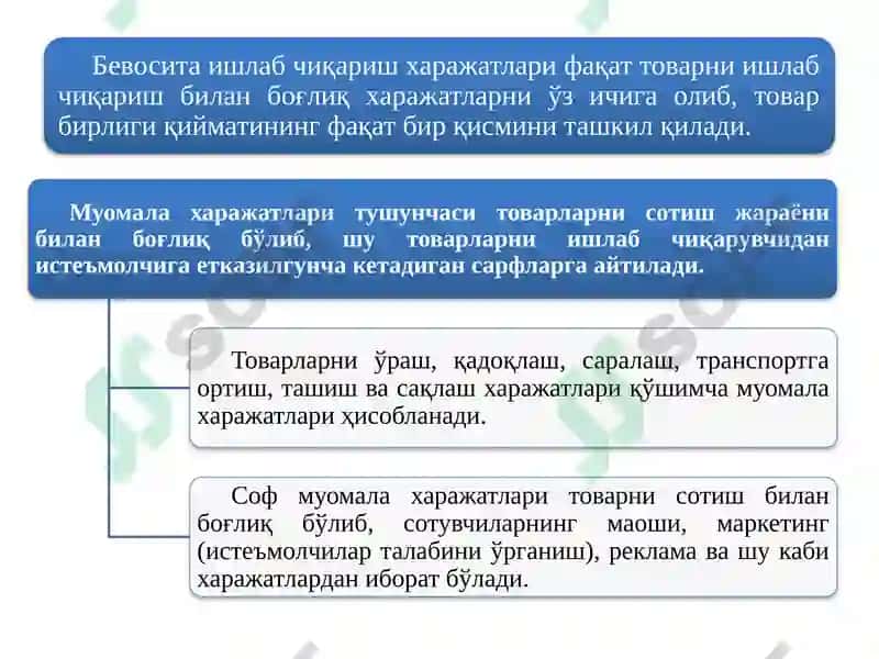 Umumiy xarajatlar 6