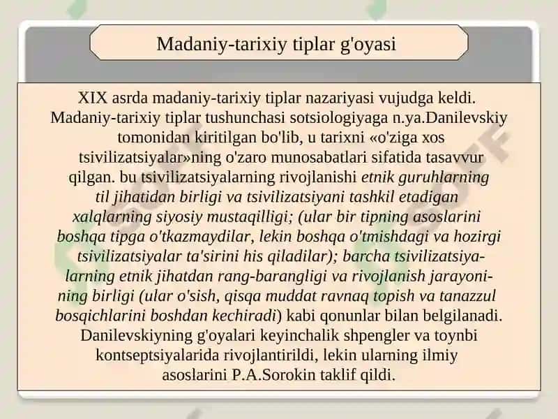 Jamiyat va Inson Falsafasi 6
