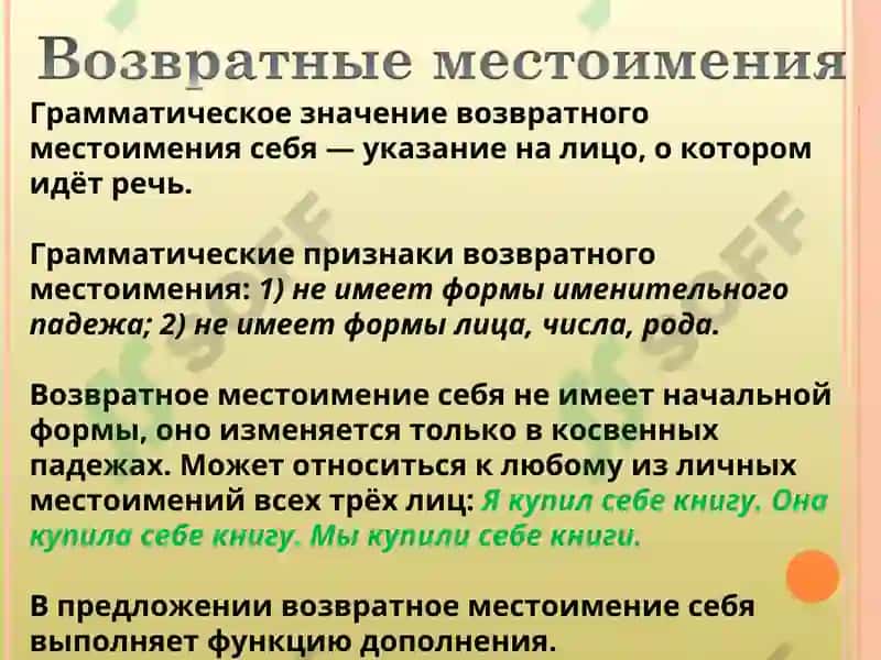 Местоимения 6