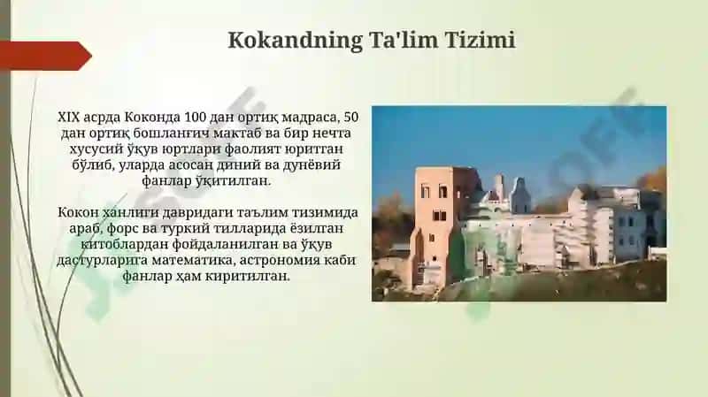 Qadimgi Kokandning Tarixi 6