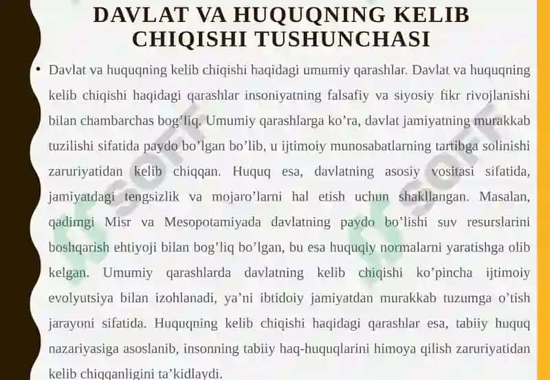 Davlatvahuquqningkelibchiqishi 6