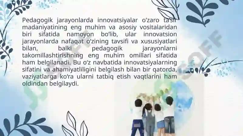 MAKTABGACHA TA'LIMNI BOSHQARISHDA TIZIMLI YONDOSHUV 6