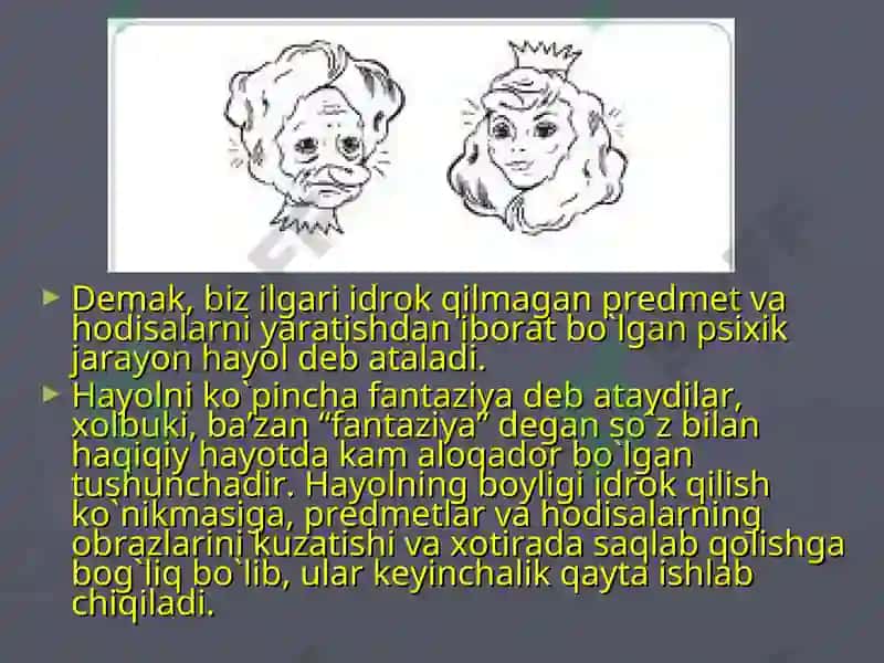 Hayol haqida tushuncha 6