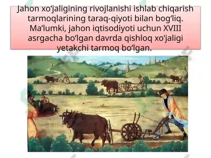 Jahonxo‘jaligivaxalqaromehnattaqsimoti 6