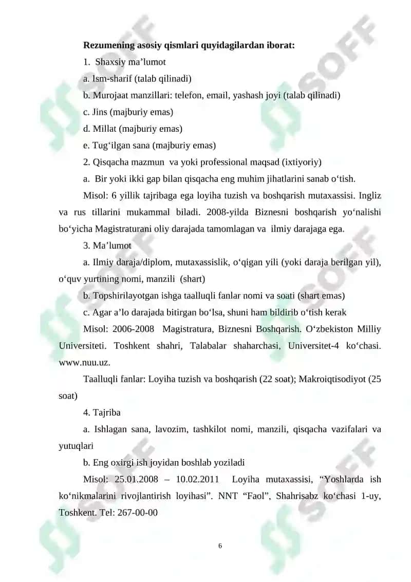 Mavzuga oid tadqiqot va uni olib boorish jarayonlari 6