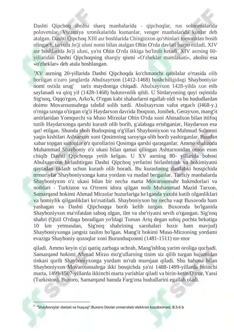 Shayboniylar davlat boshqaruvi 6