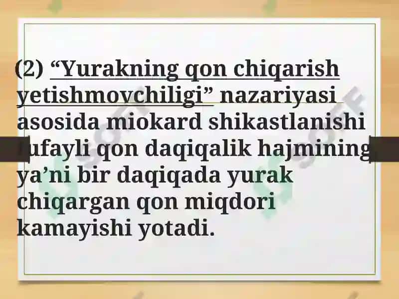 YURAKYETISHMOVCHILIGI 6