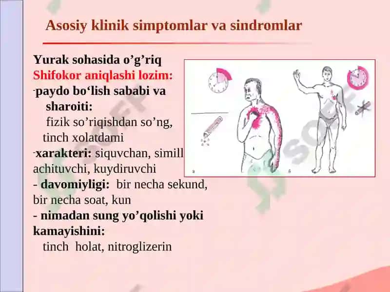 Asosiy klinik simptomlar va sindromlar 6