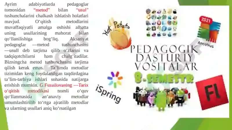 Tarixo‘qitishning metodlari va ularning klassifikatsiyasi 6