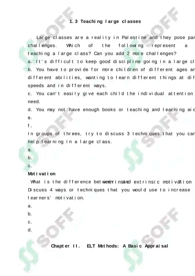 English Language Teaching Methods 6