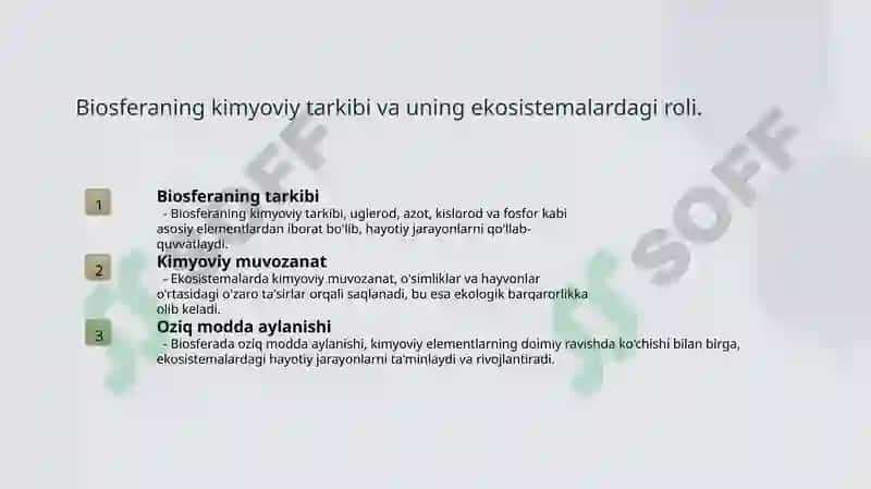 Yerning Biosfera Qobigʻining Tuzilishi 6