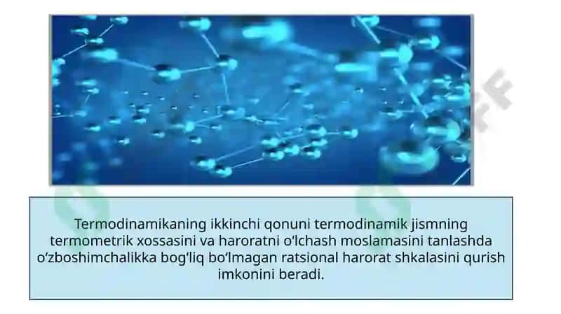 Termodinamikaning ikkinchi qonuni 6