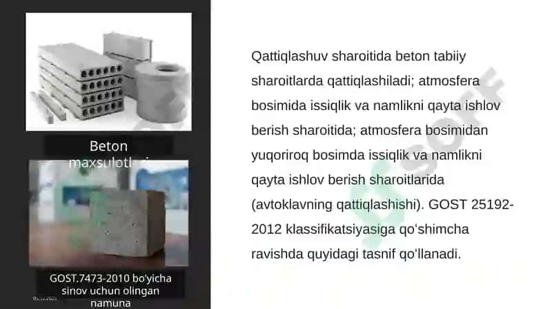 GOST 18105-201, BETONNI ZARAR YETQAZMASDAN SINASH 6