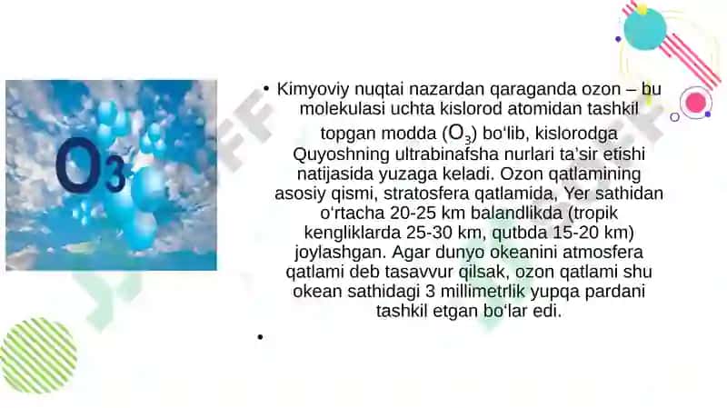 Ozon Qatlami Haqida 6