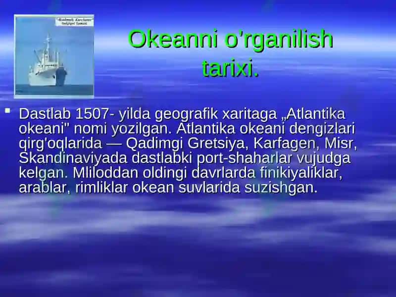 Atlantika okeani 6