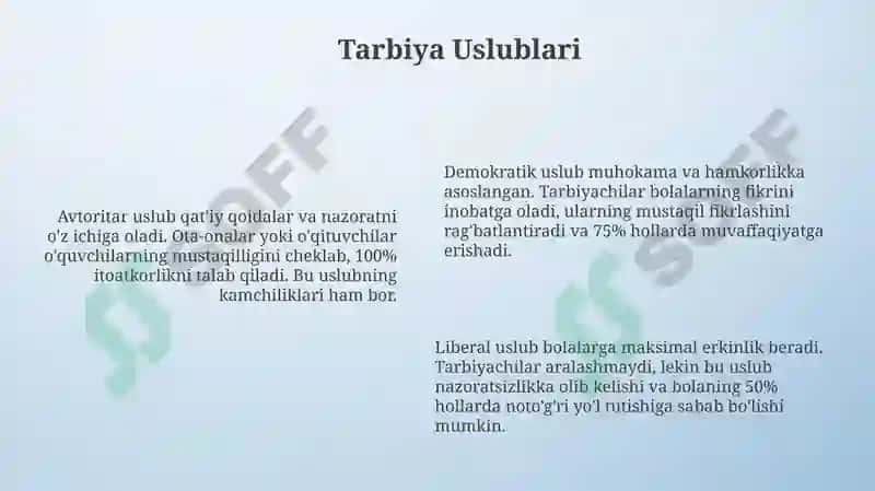 Tarbiyaning umumiy metodlari 6